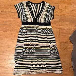 Missoni Striped V-Neck Dress